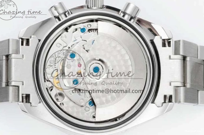 0719 Speedmaster Racing Master SS HKF Best Edition White Dial on SS Bracelet A TravelReady 7809
